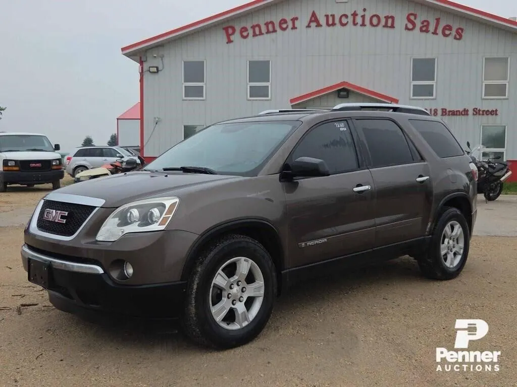 2007 GMC Acadia SUV AWD V6, 3.6