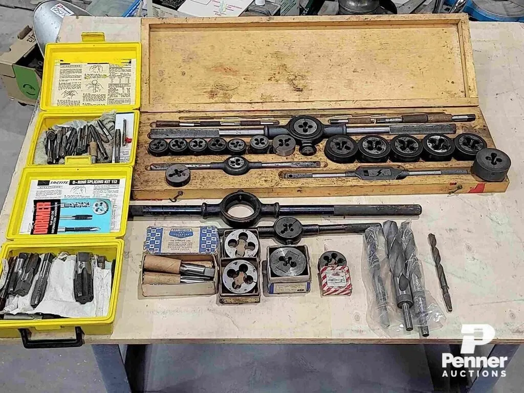 Large Tap & Die Sets