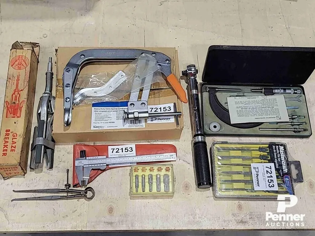 0-4" Micrometer & Torque Wrench, Caliper, Etc.