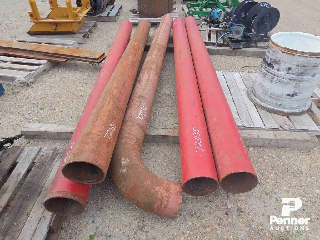 Qty of 8" Steel Pipes