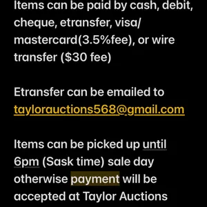 Payment & Pick up