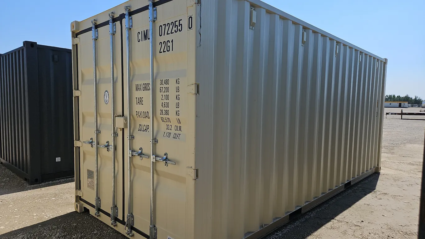 20' 1 Door Single Use Sea Container