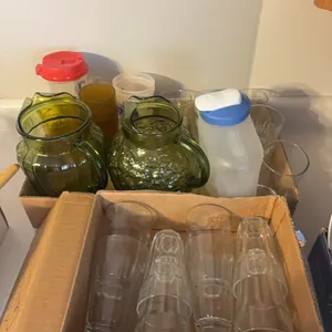 GLASSES-GLASS PITCHERS-MISC