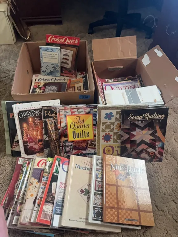 QUILTING BOOKS-MAGAZINES