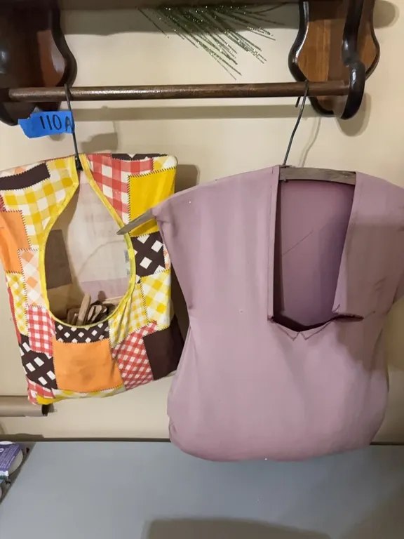 2 CLOTHESPIN BAGS