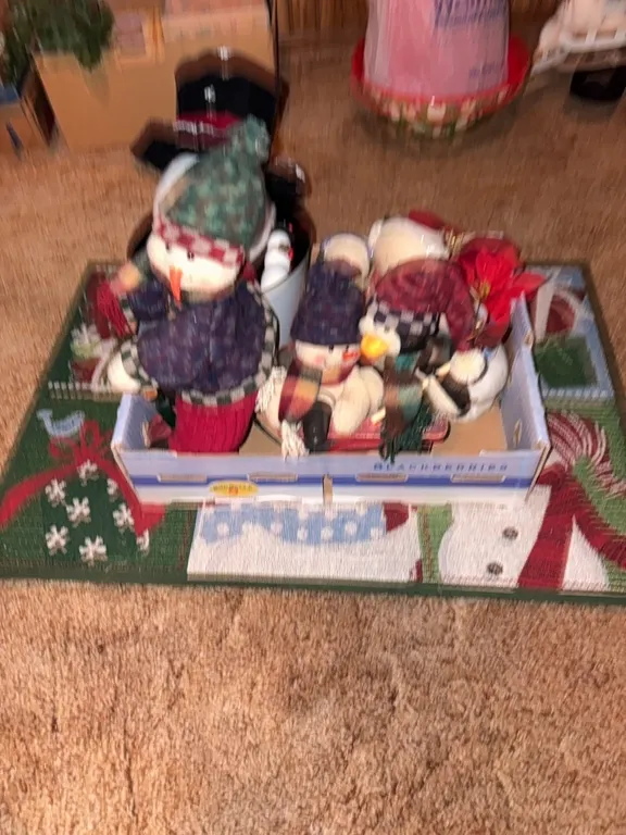 SNOWMEN MAT-SNOWMEN