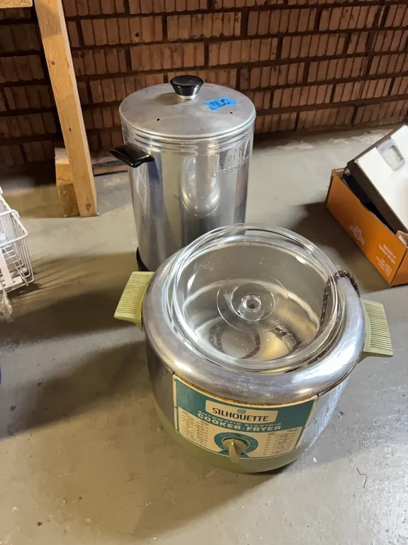COFFEE POT-COOKER FRYER