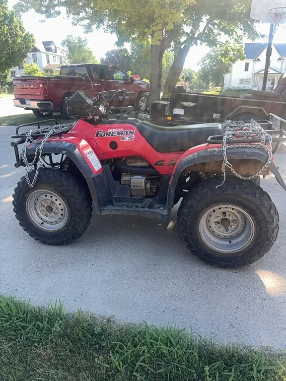 HONDA 4 WHEELER FOREMAN ES ELECTRONIC TRANNIE (yr.2000)