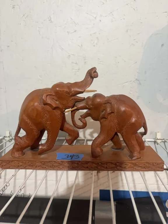WOODEN ELEPHANTS