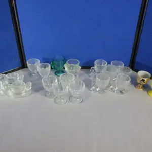 Glass Egg Cup Collection