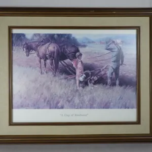 Framed Signed & Numbered Print