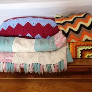Four Knit/ Crochet Throws