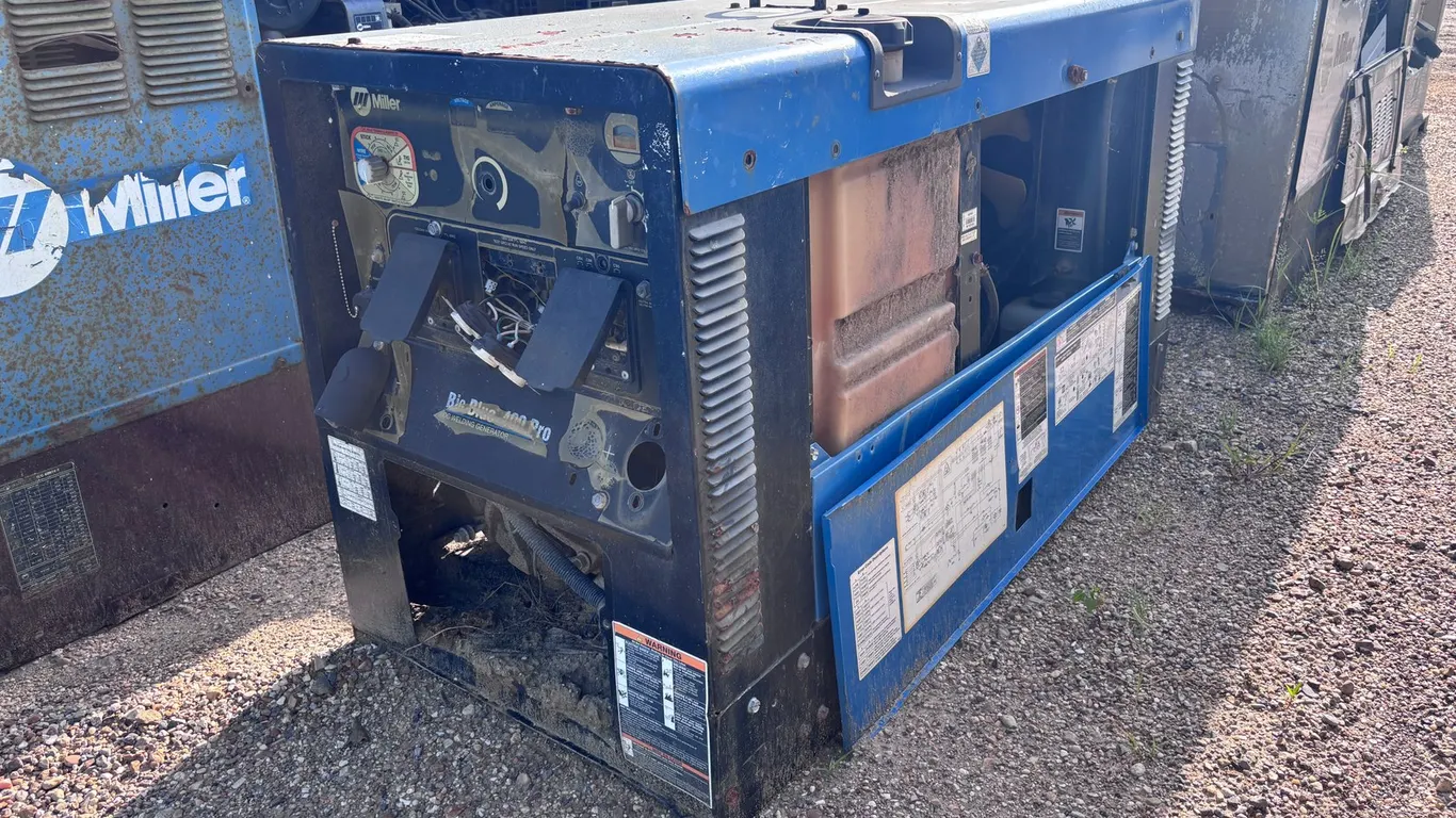MILLER BIG BLUE 400 WELDING MACHINE | FOR PARTS/REPAIRS