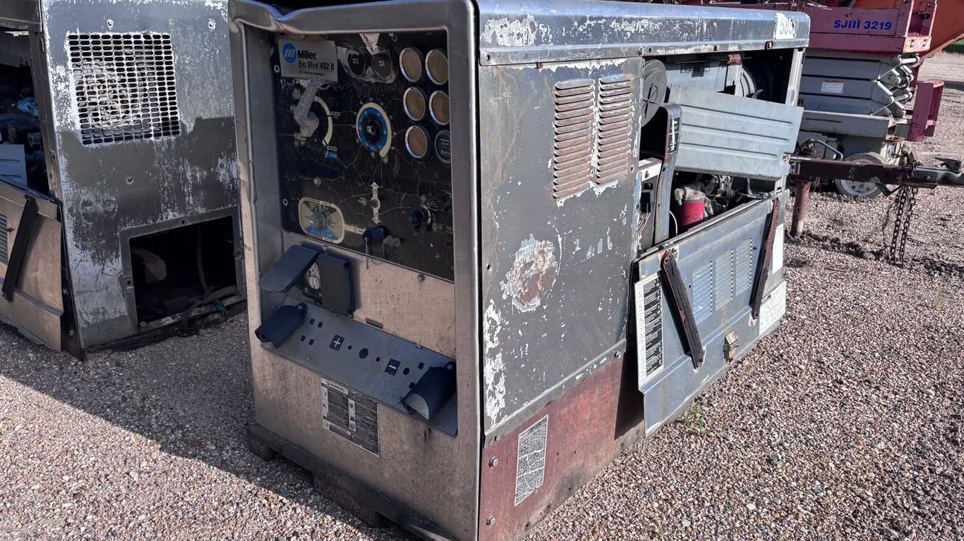 MILLER BIG BLUE 402D WELDING MACHINE | FOR PARTS/REPAIRS