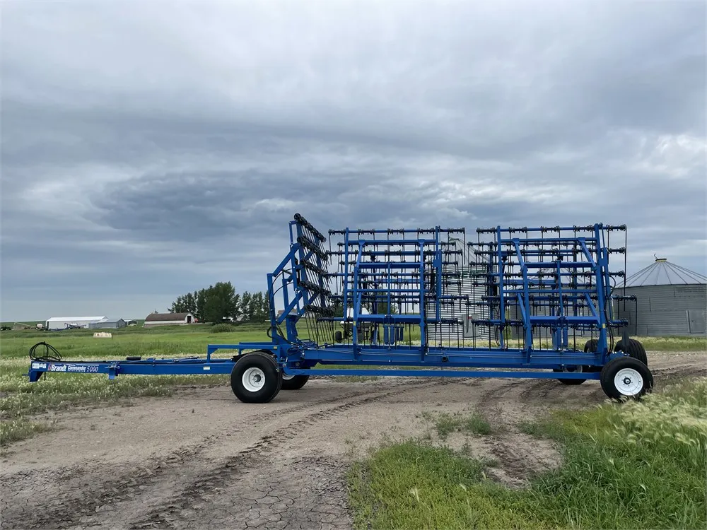 2012 BRANDT 5000 Contour Commander 50 ft. Heavy Harrow, 5/8” X 25” Long Tines