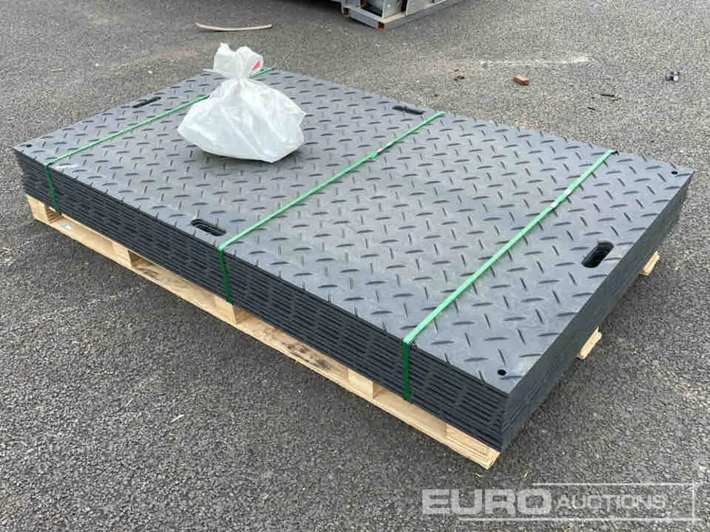 Unused 7' 4" x 4' Ground Protection Mats (12 of)