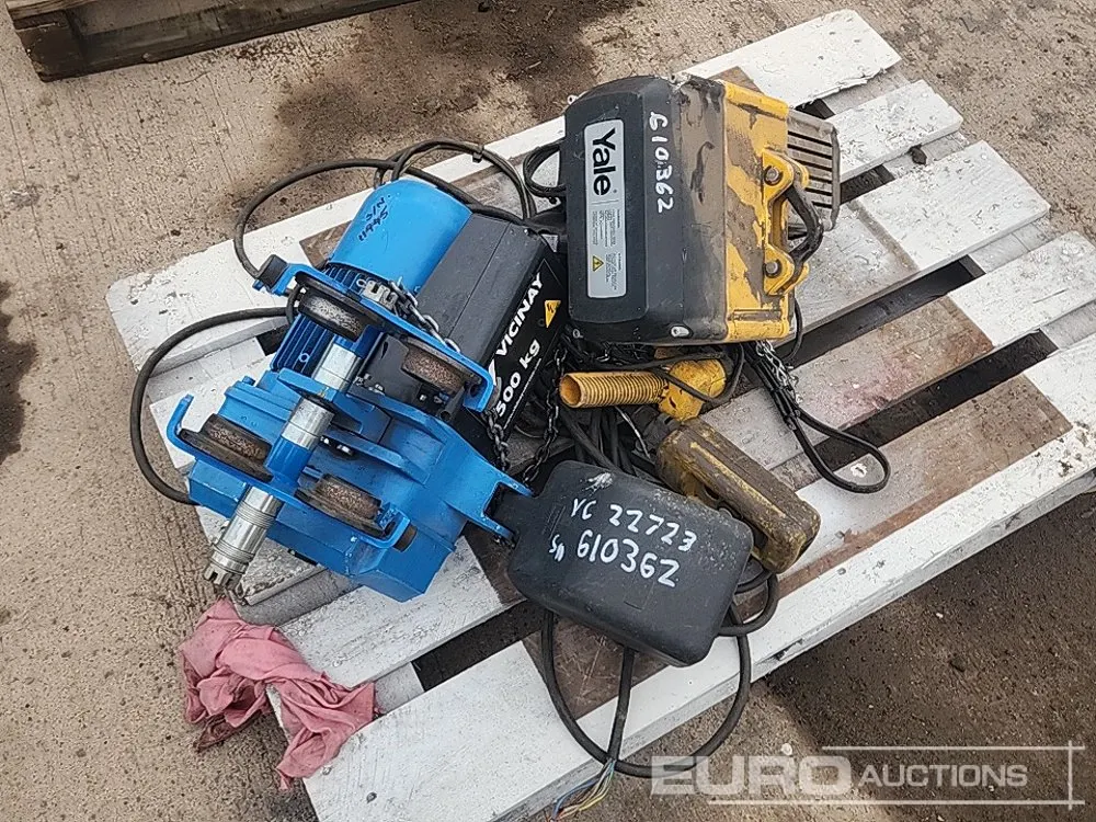 Yale 500kg Hoist, Vicinay 500kg Hoist