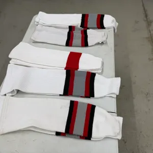 (6) Pairs of Hockey Socks (3 Size 32 & 3 Size 28)