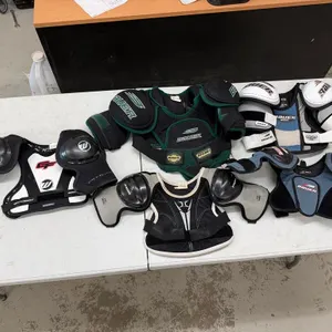 (5) Hockey Shoulder Pads (Assorted Sizes)
