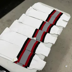 (6) Pairs of 32" Hockey Socks