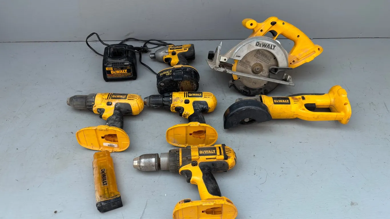 Assorted Dewalt Tools