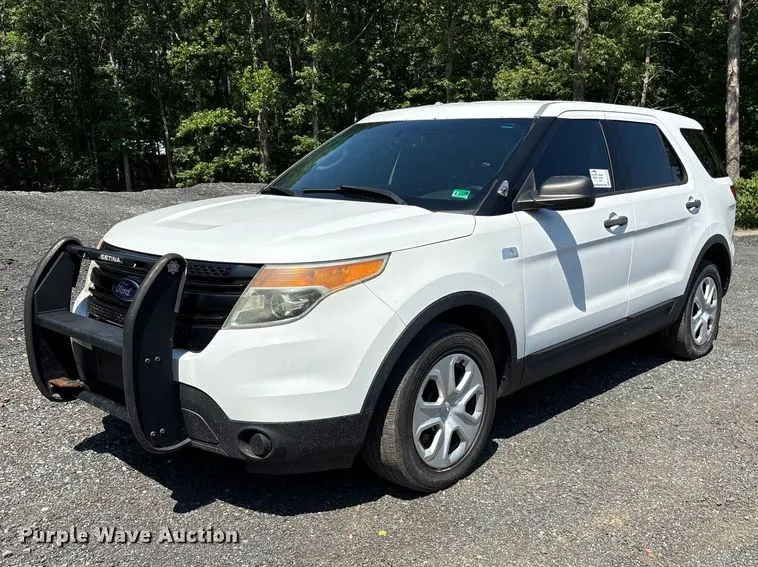 2015 Ford Explorer Police SUV