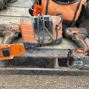 Rigid impact and drill set (1 battery, charger)
