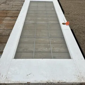 Wood patio door