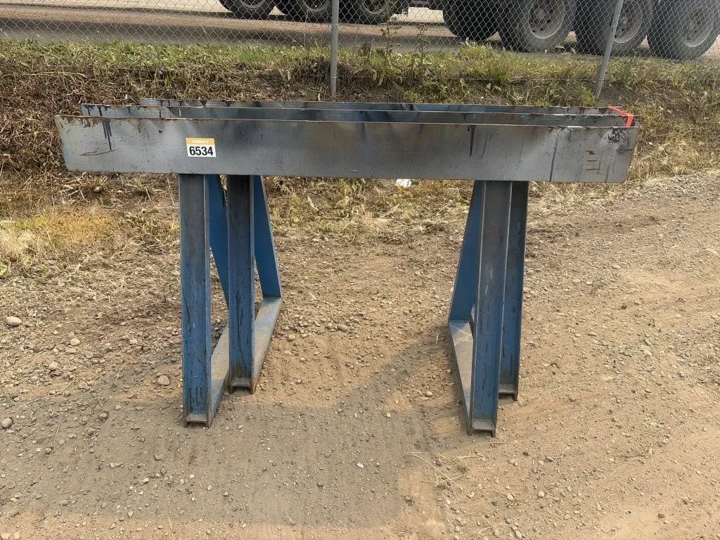 Two Steel Saw Horses