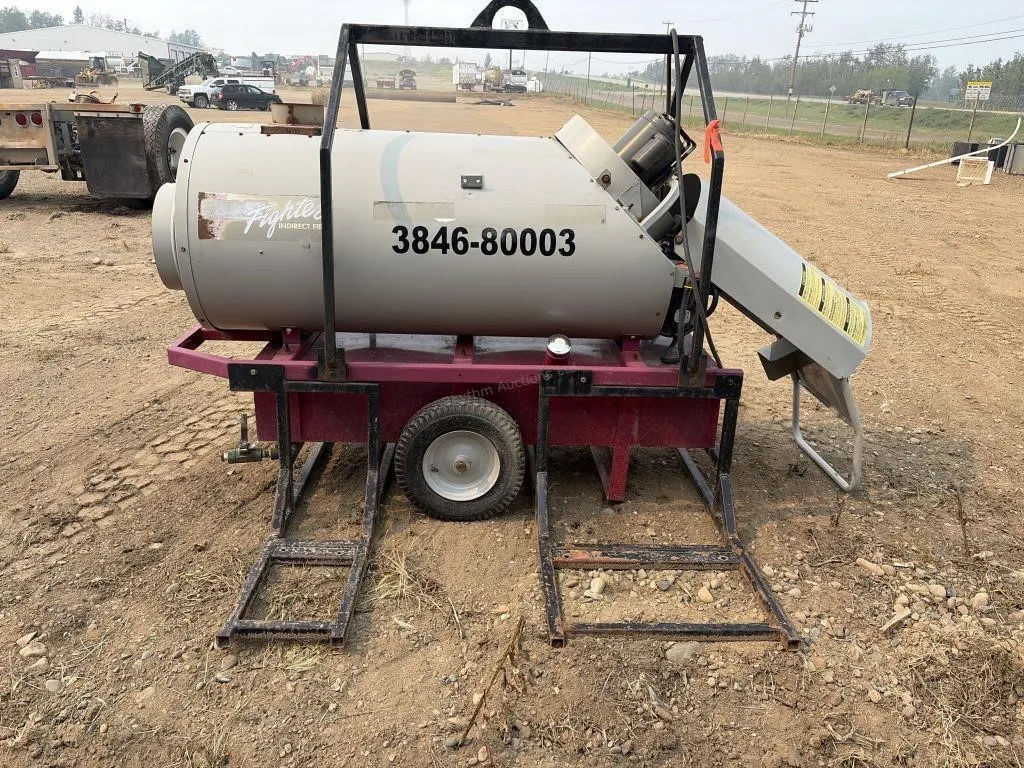 Frost Fighter Diesel Heater On Skid