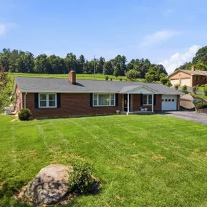 Brick Ranch & Land for Sale in Floyd VA