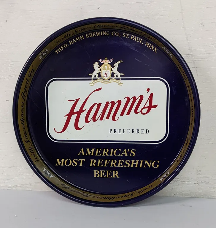 HAMMS PREFERRED BEER TRAY ST PAUL MINNESOTA