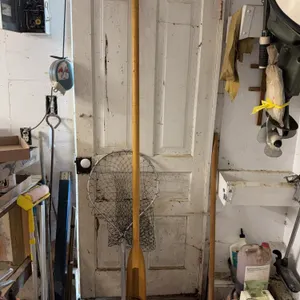 Feather Brand Caviness Woodworking 83” Oar, Fish Net
