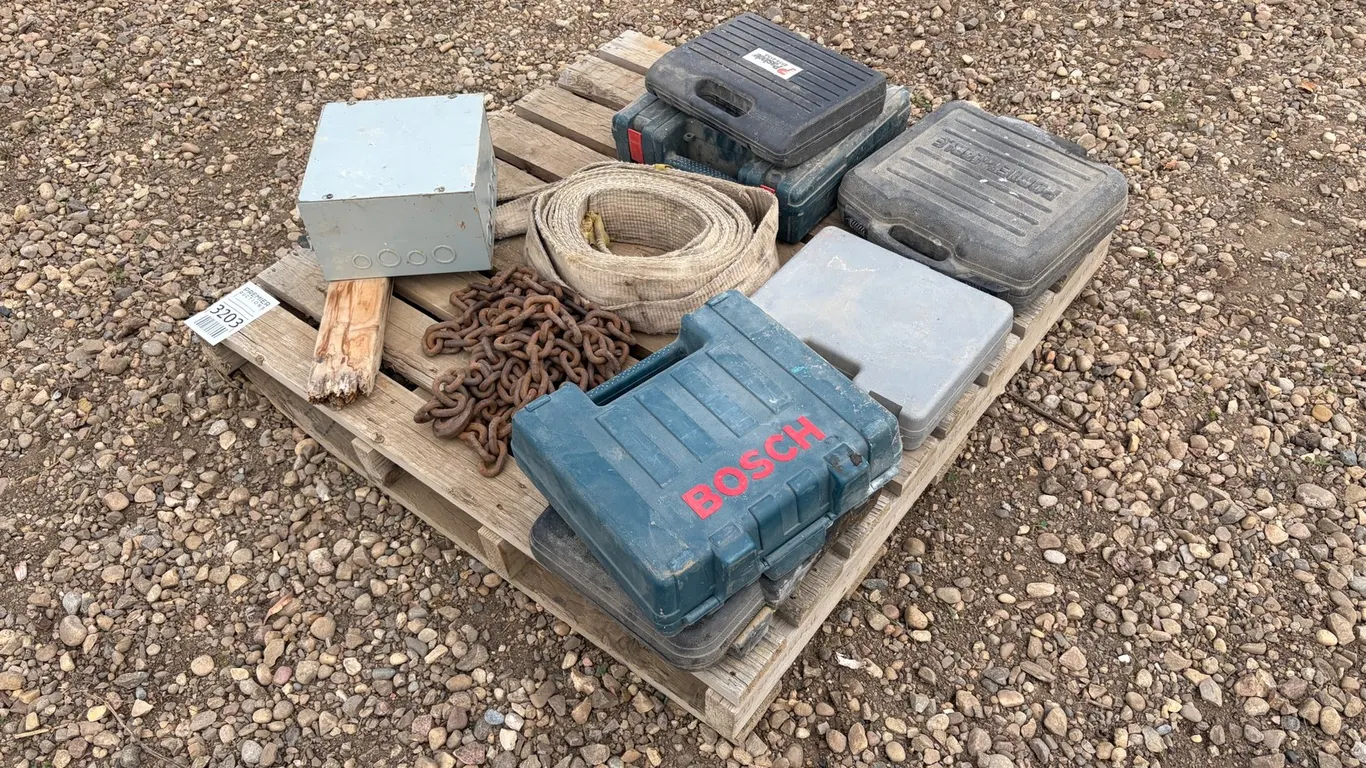 (6) Empty Plastic Tool Cases