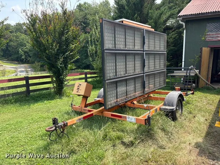 Solar Message Center message board trailer