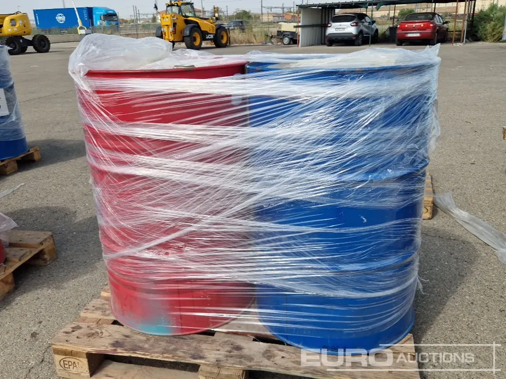 Pallet of Futurcoat Poliurea Paint Drums