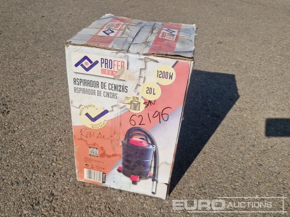 Profer Ash Vacuum Cleaner / Aspirador de Ceniza