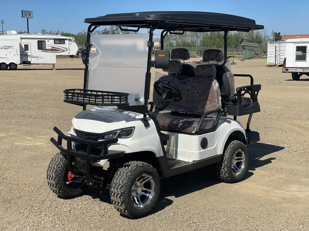 2026 Unused IRGC80 White Electric Golf Cart