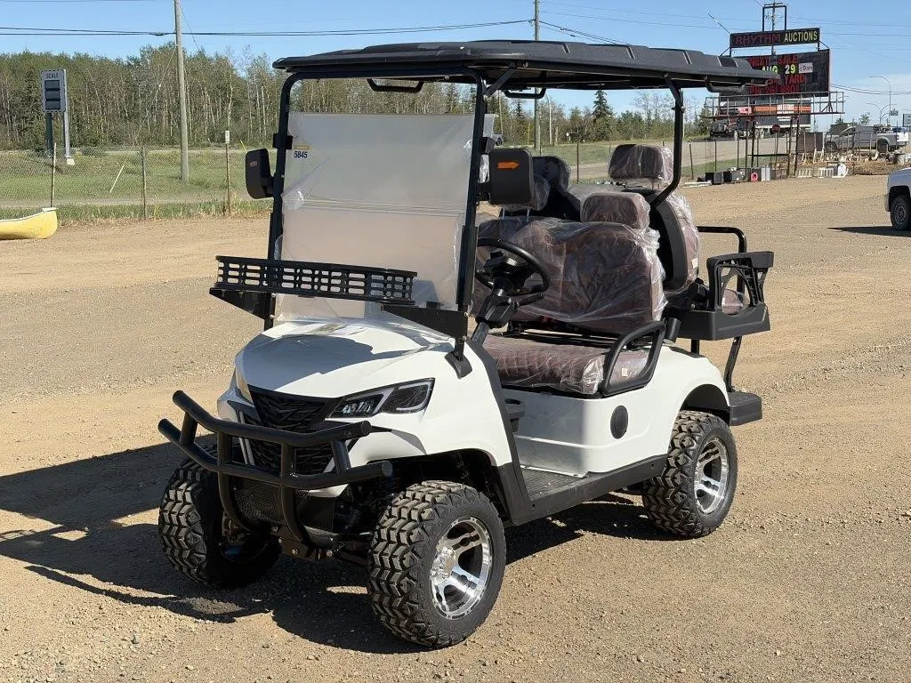 2026 Unused IRGC80 White Electric Golf Cart