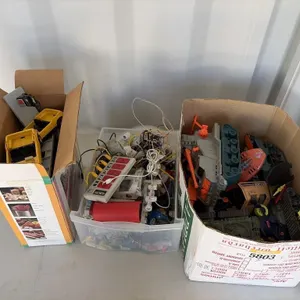 Three Boxes of 1970-80's GI Joe Toys & More
