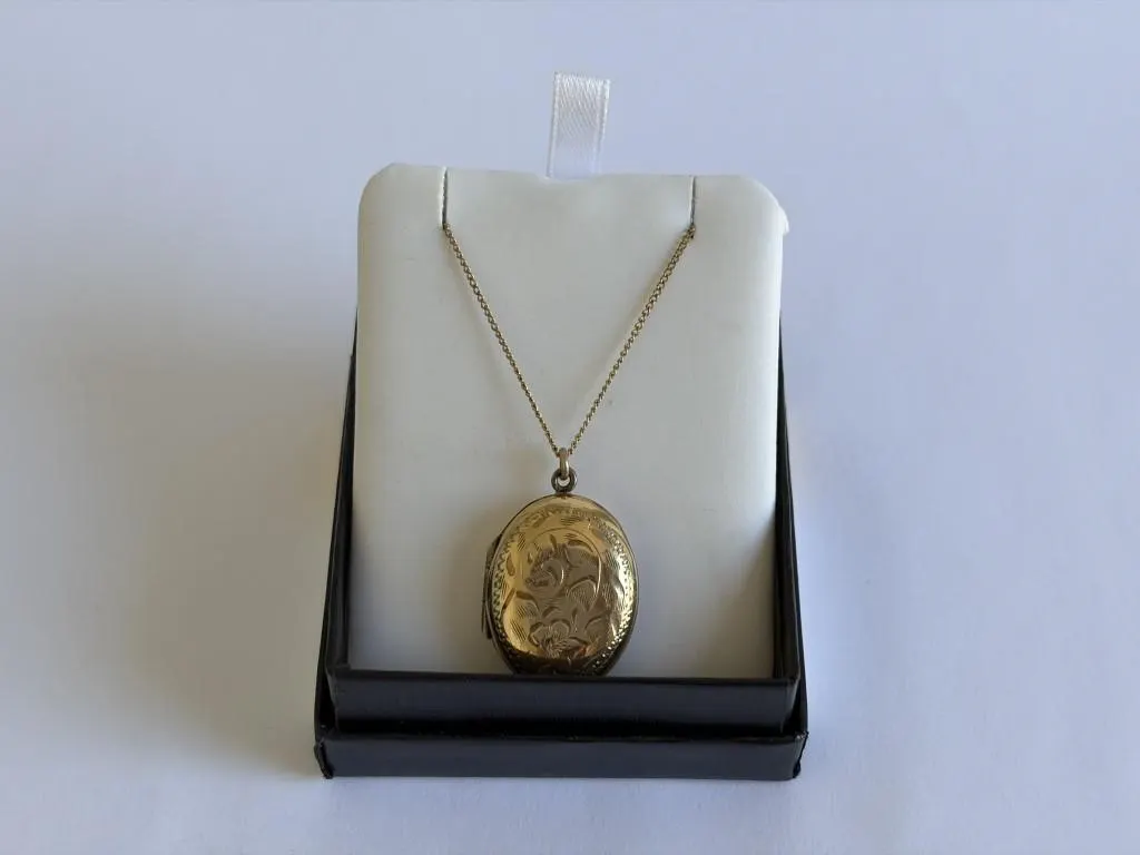 Gold Filled Necklace & Locket