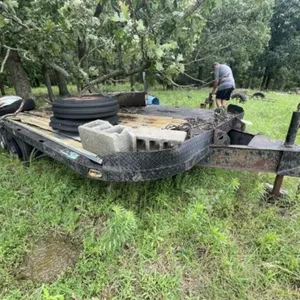 Bumper Pull Shop Made 2-Axle Trailer 12ft L