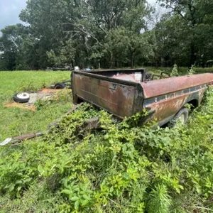 Ford Pickup Bed Trailer - no tailgate - lots rust