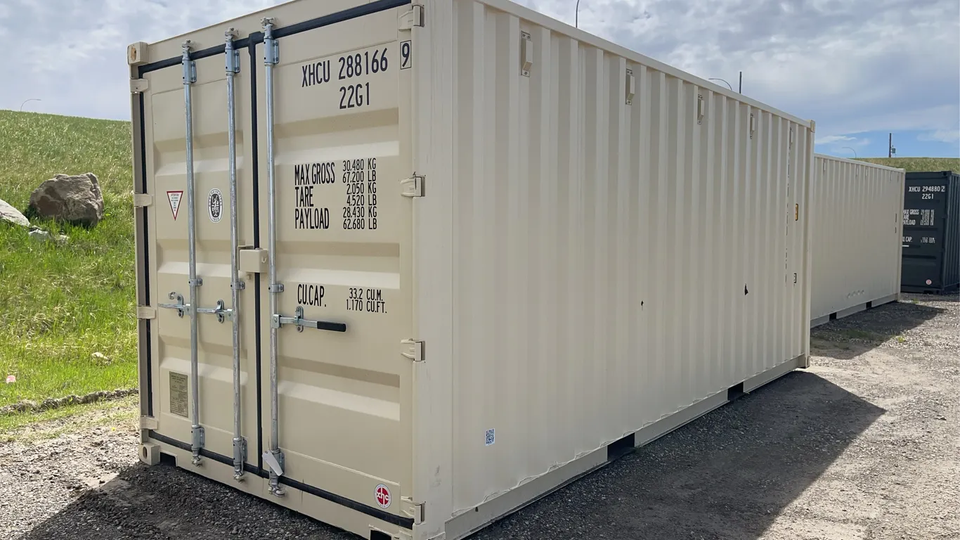 20' 1 Door Single Use Sea Container