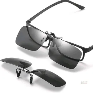 New Trysee Polarized Clip on Sunglasses Over Prescription Glasses Anti-Glare UV400 for Men Women Driving Travelling Outdoor  X0044BA2MX