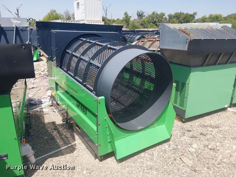 Erie Industries GF480 trommel screen