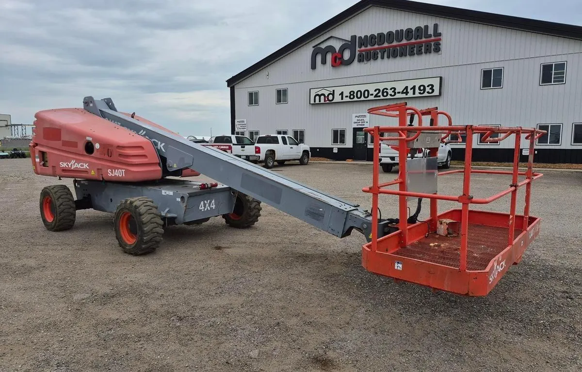 2014 Skyjack SJ40T 4X4 Telescopic Boom Lift
UNRESERVED