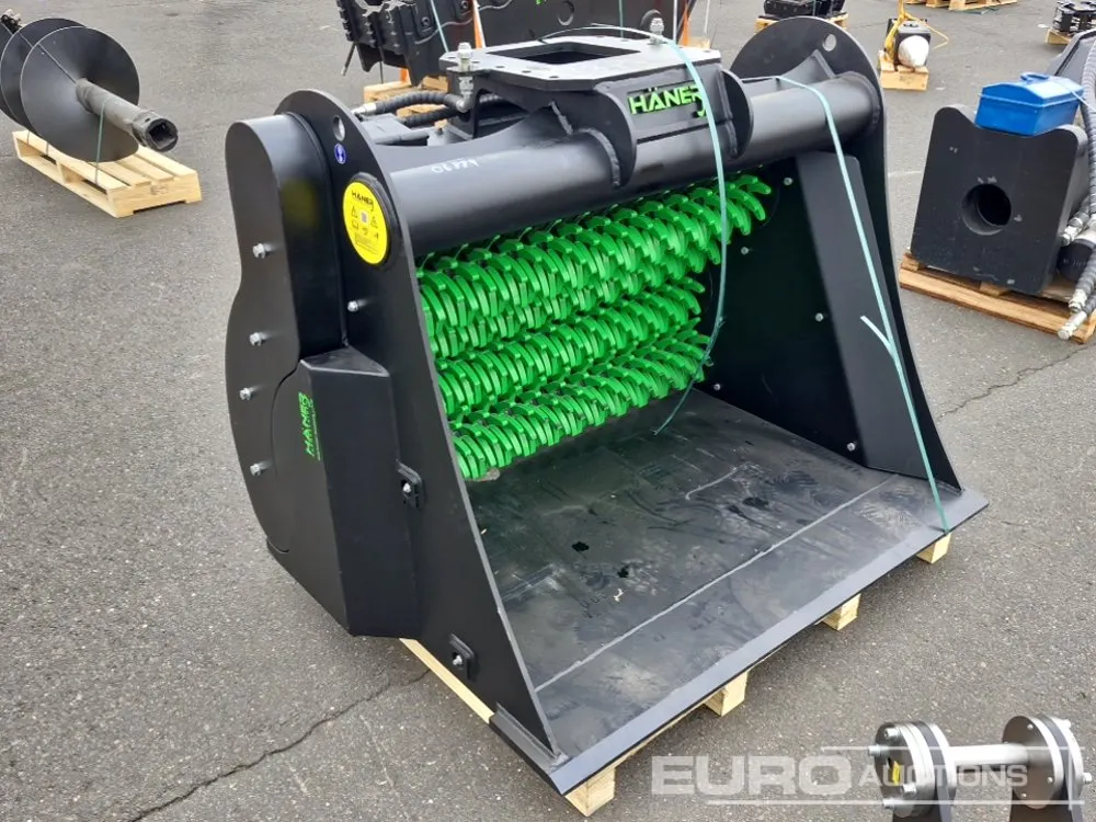 Unused Häner HSSB1100-4 Star Separator to suit 8-14 Ton Excavator, Working pressure: 150–200 bar, oil flow rate: 60–80 l/min, weight 670kg