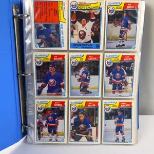 Binder of 82-83' O-Pee-Chee Hockey Cards