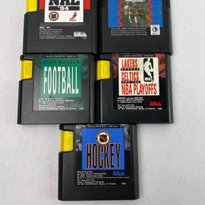 Sega Genesis Game Cartridges